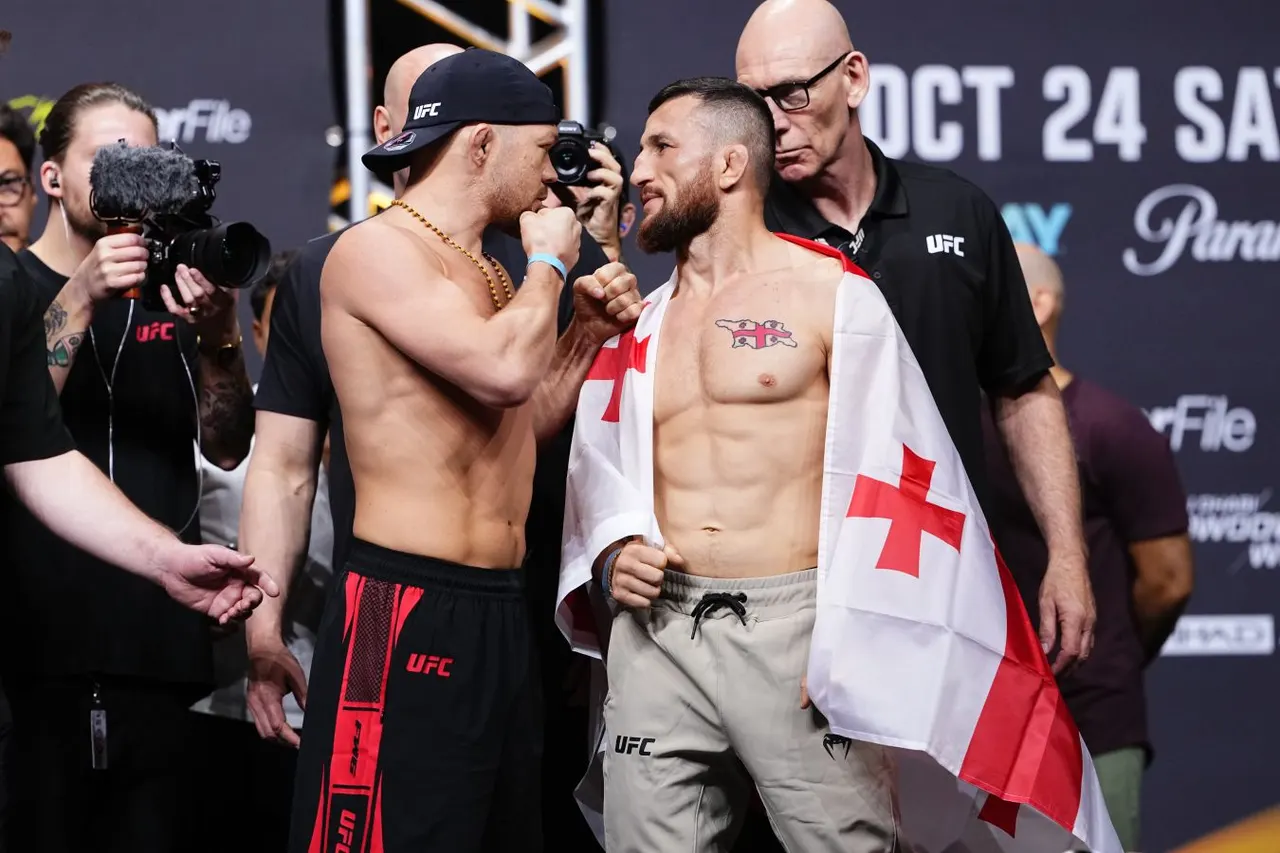 Пётр Ян и Мераб Двалишвили пообщались после боя на UFC 333