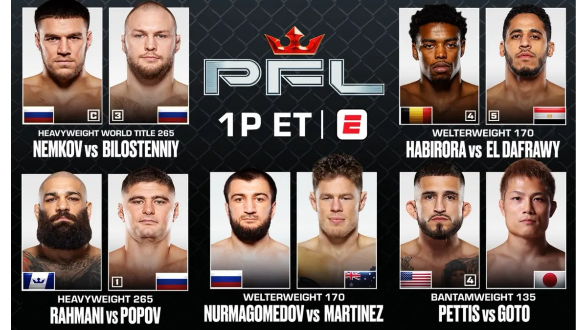 Немков подерётся с Билостенным за титул PFL в Дубае