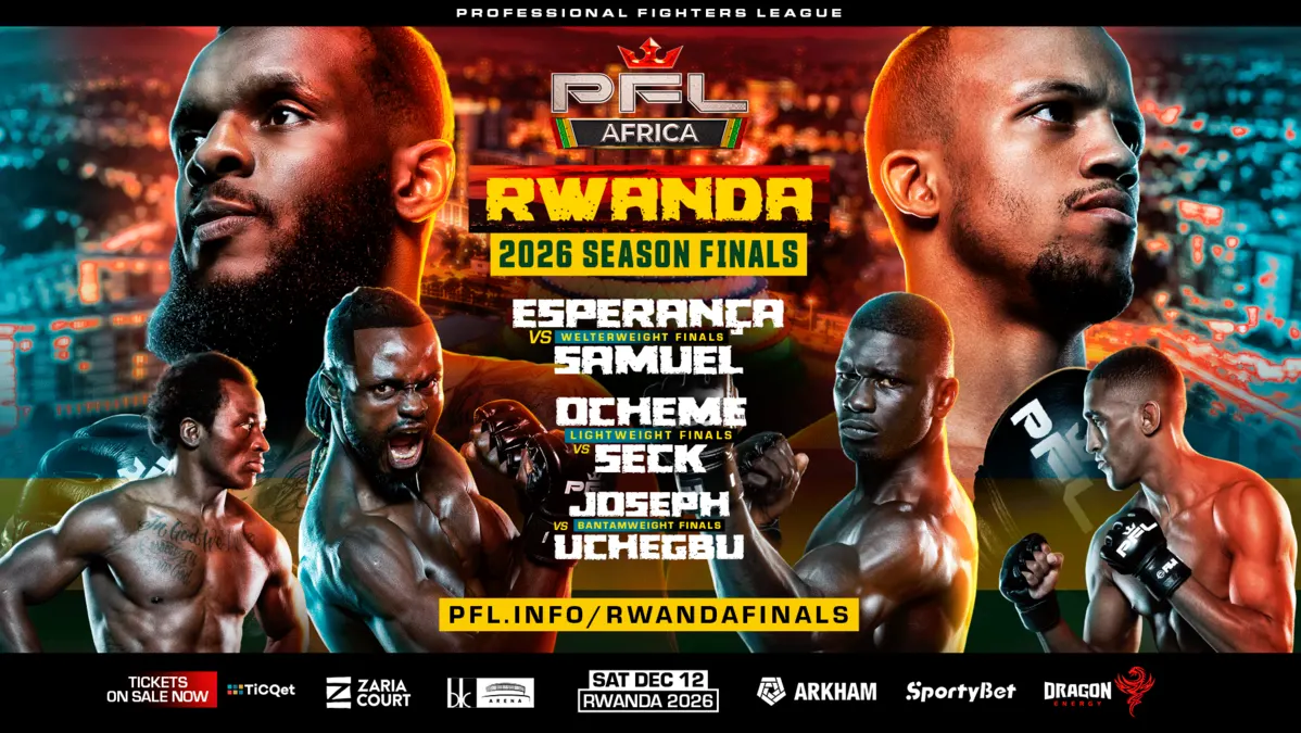 PFL Africa: финалы в Кигали 12 декабря, три чемпиона получат пояса